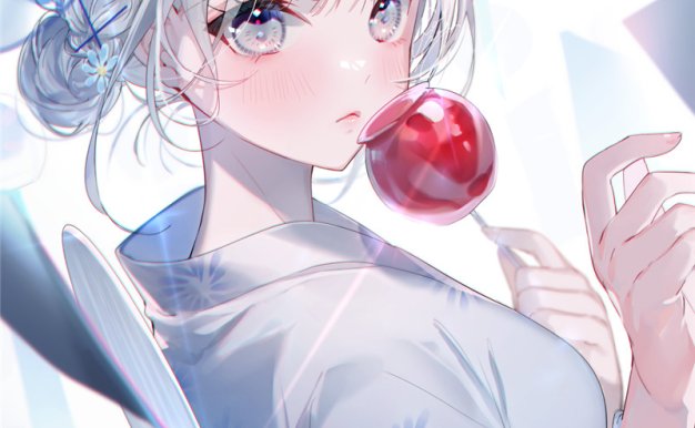 动漫二次元插画夏日浴衣少女主题图集原画壁纸CG图片素材美术资料(二期更新)[1948P-3.56G]