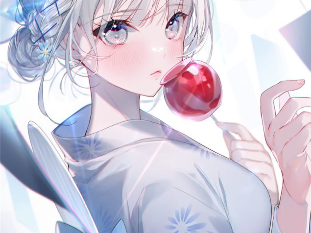 动漫二次元插画夏日浴衣少女主题图集原画壁纸CG图片素材美术资料(二期更新)[1948P-3.56G]