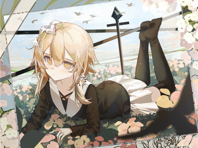 游戏原神角色荧p站pixiv图集4K8K高清壁纸原画插画CG美术图片素材(二期更新)[3388P-9.5G]