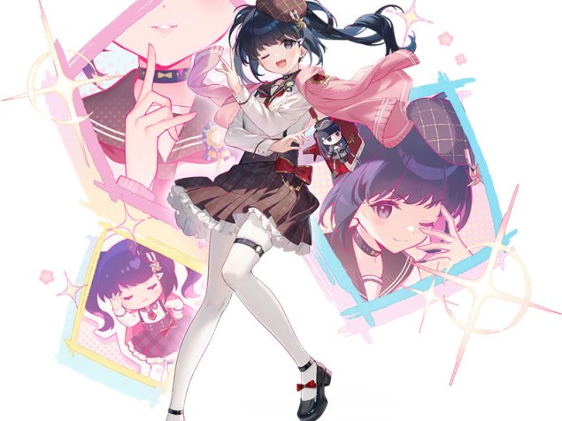 灰烬战线全角色立绘高清全身免抠PNG动漫立牌周边免扣设计素材集