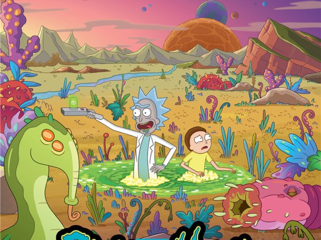 动漫卡通瑞克和莫蒂人物角色物品场景设定集资料设计线稿图片素材(二期更新)[420P-752M]