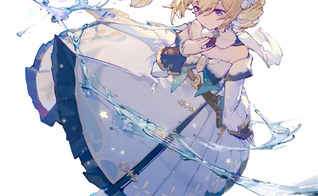 原神角色芭芭拉官方立绘原画超清插画4K8K高清壁纸美术图片素材[1807P-5.34G]