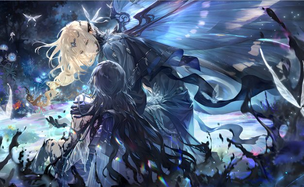 时空中的绘旅人原画高清插画超清官方壁纸乙女游戏乙游美术素材