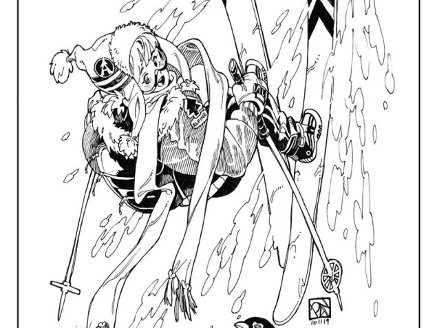 画师ポチャン速写作品素材合集原画插画卡通绘画临摹线稿图片素材(二期更新)[831P-462M]