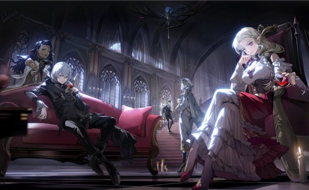 [整合包]游戏银与绯官方立绘CG插画原画高清海报UI素材图片美术资源包更新