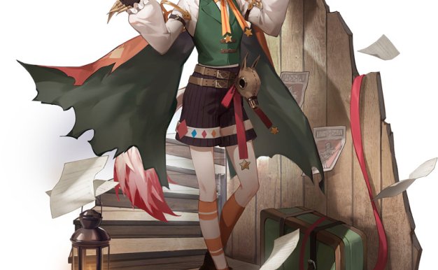 解神者X2角色立绘原画插画壁纸图片素材哥特风游戏设计素材包更新