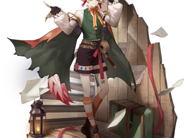 解神者X2角色立绘原画插画壁纸图片素材哥特风游戏设计素材包更新