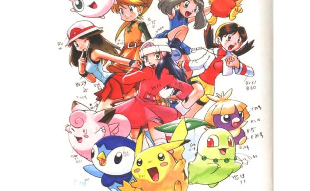 ポケットモンスターSPECIAL Anniversary イラスト集精灵宝可梦特别篇第50卷限定特别版纪念插画集[65P]