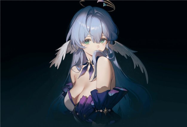 崩坏星穹铁道知更鸟黑底氛围感4K8K高清无水印电脑手机平板壁纸